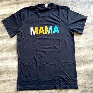 Bella Canvas Black MAMA Short Sleeve T-shirt